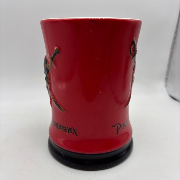 Disney Theme Parks Pirates of the Caribbean Pirate Logo Ceramic Coffee Mug - Picture 7 of 15